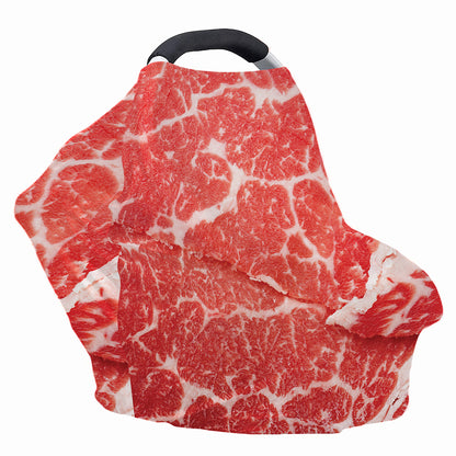 Meat Print Baby Seat Cover