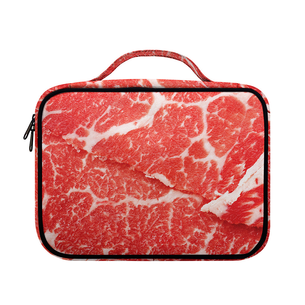 Meat Print Briefcase Bible Bag