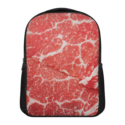 Meat Print Casual Backpack