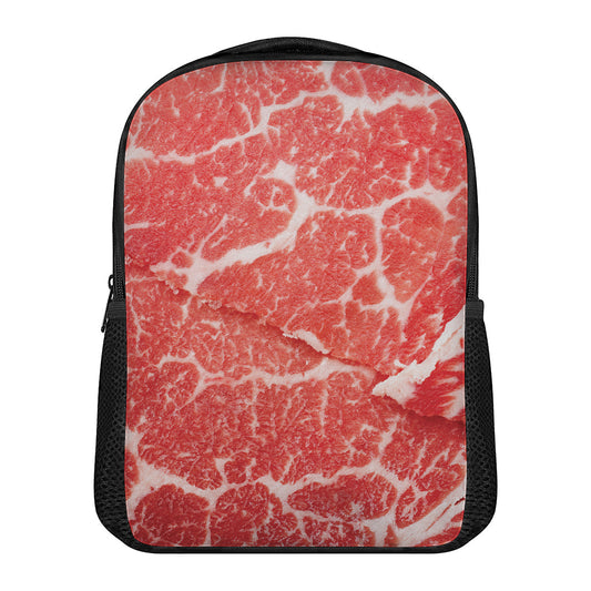 Meat Print Casual Backpack
