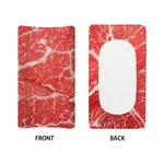 Meat Print Changing Pad Cover
