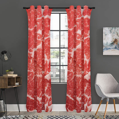 Meat Print Curtain
