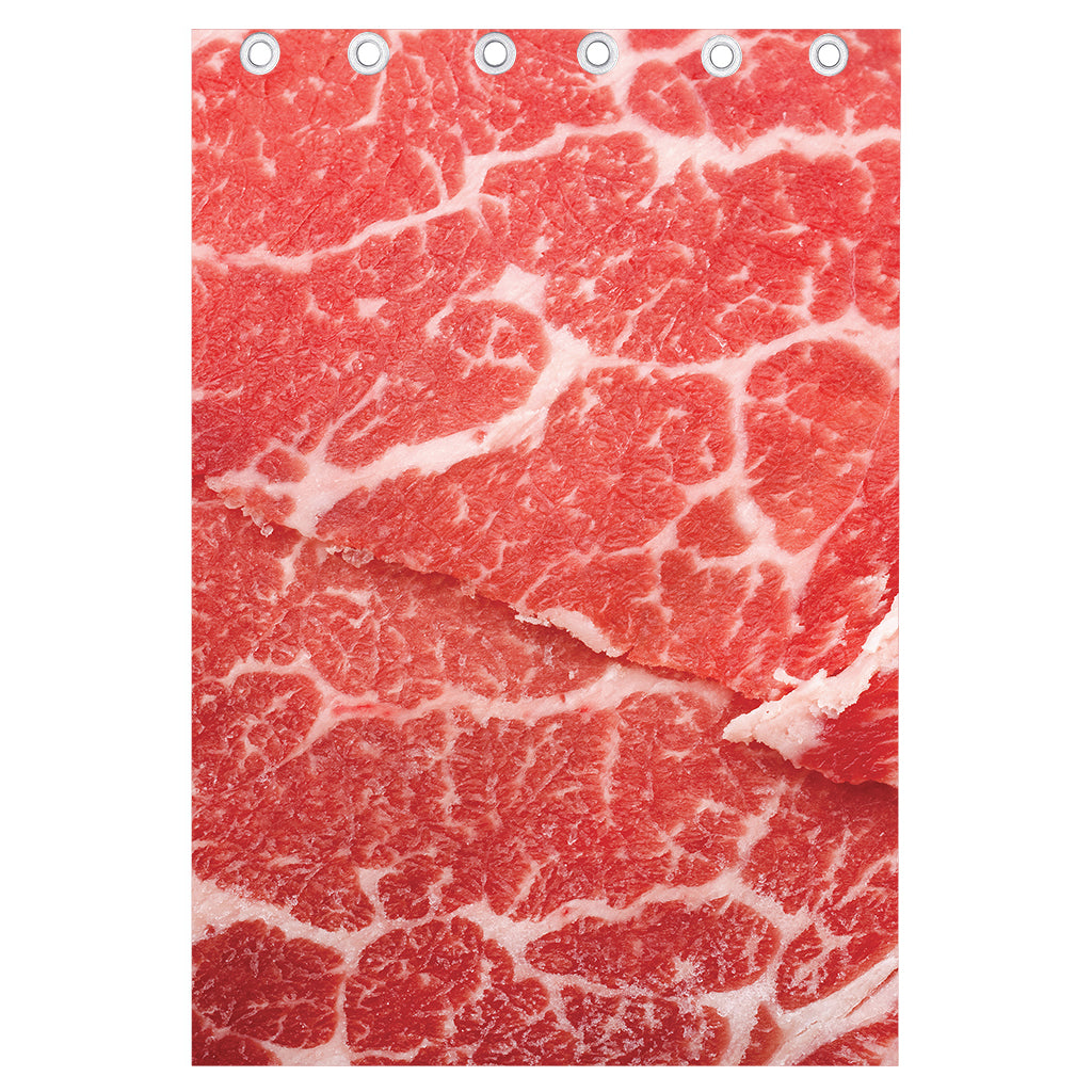 Meat Print Curtain