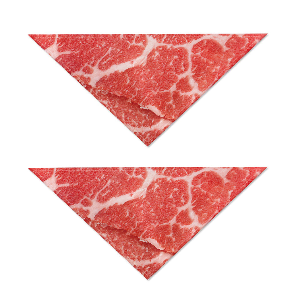 Meat Print Dog Bandana
