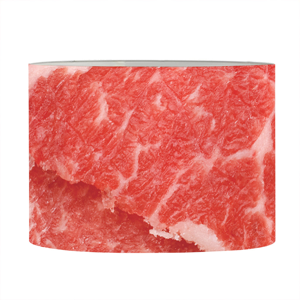 Meat Print Drum Lamp Shade