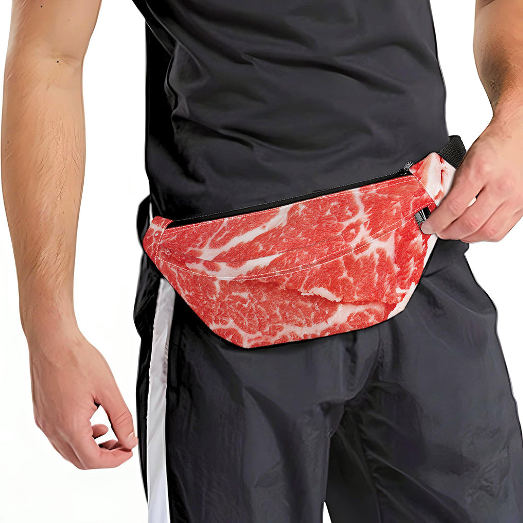 Meat Print Fanny Pack