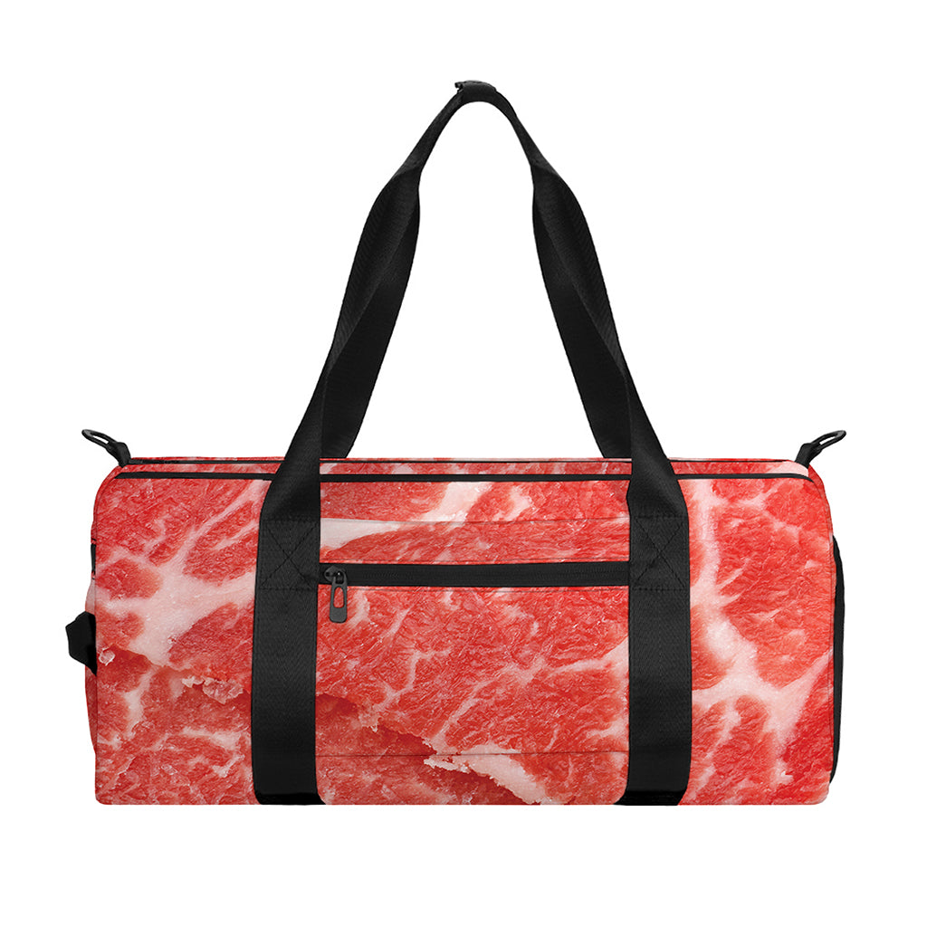 Meat Print Gym Bag