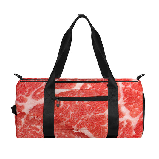 Meat Print Gym Bag