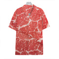 Meat Print Hawaiian Shirt