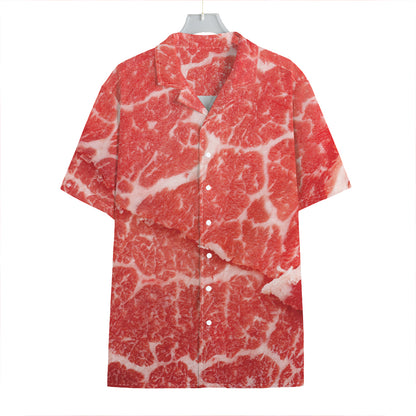Meat Print Hawaiian Shirt