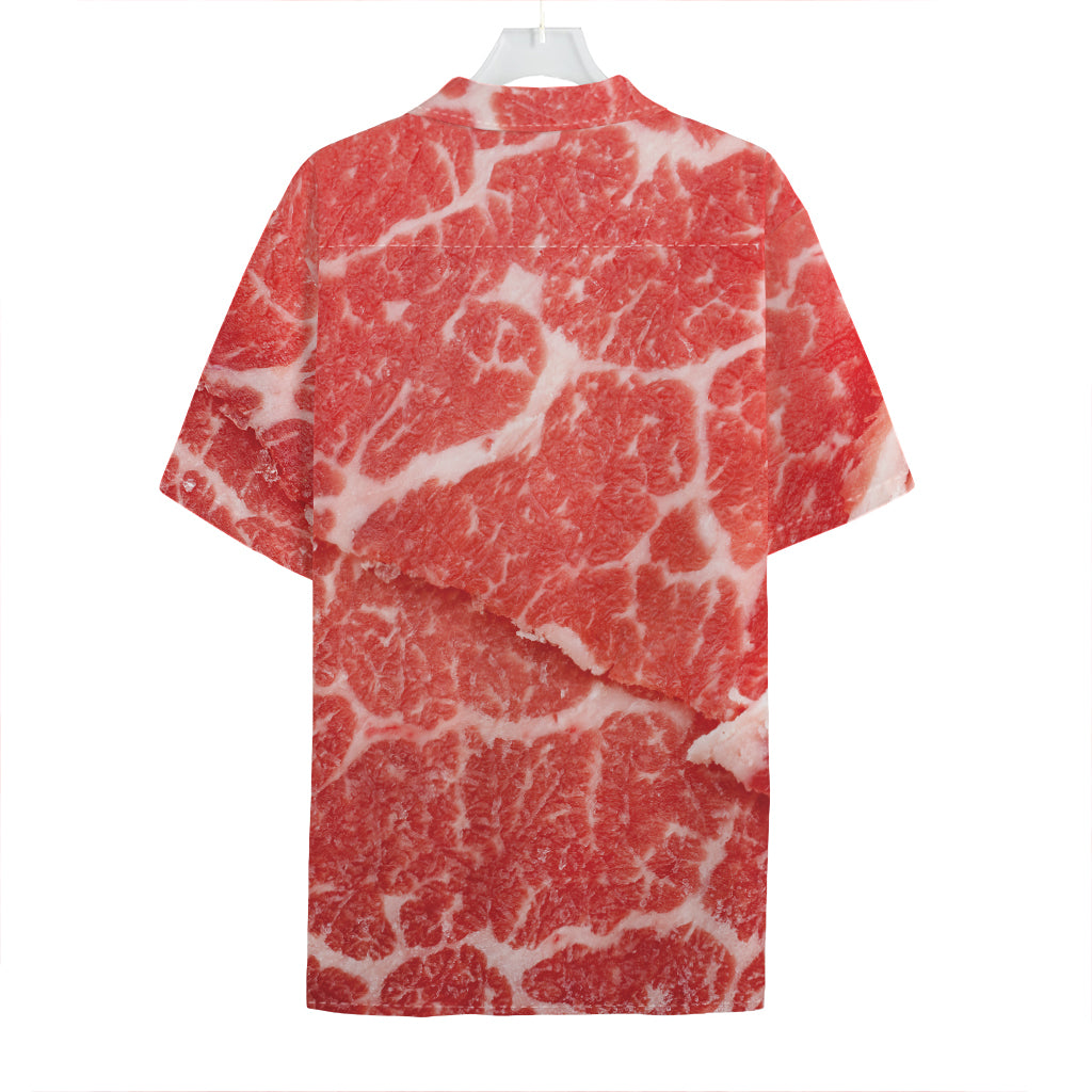 Meat Print Hawaiian Shirt