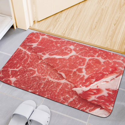 Meat Print Indoor Door Mat
