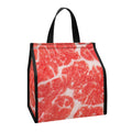 Meat Print Insulated Lunch Tote