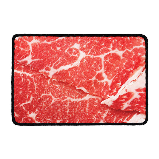 Meat Print Kitchen Mat