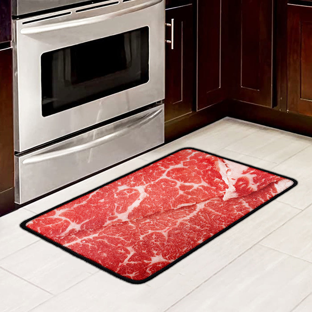 Meat Print Kitchen Mat