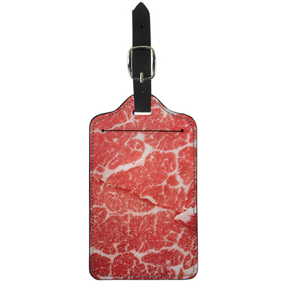 Meat Print Luggage Tag