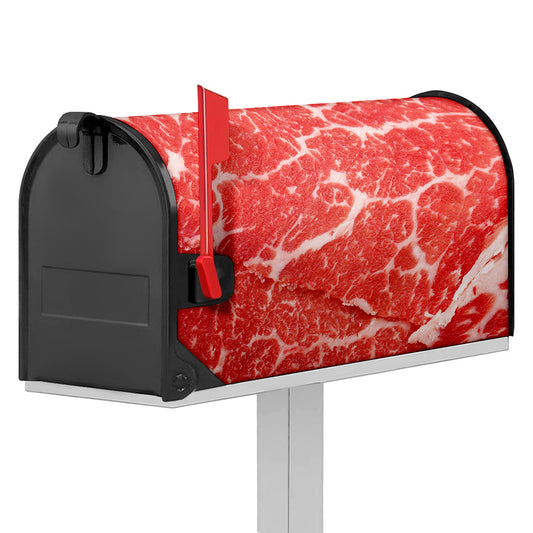 Meat Print Mailbox Cover