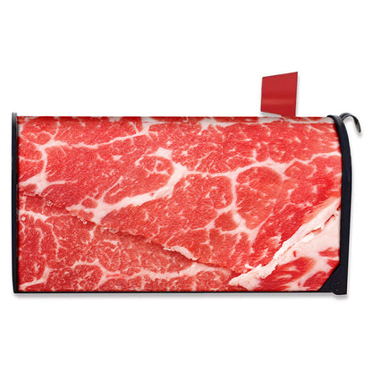 Meat Print Mailbox Cover