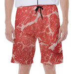 Meat Print Men's Beach Shorts