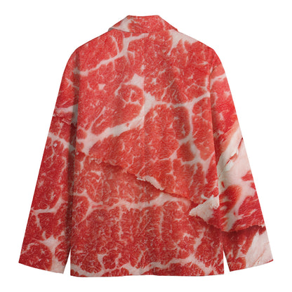 Meat Print Men's Blazer