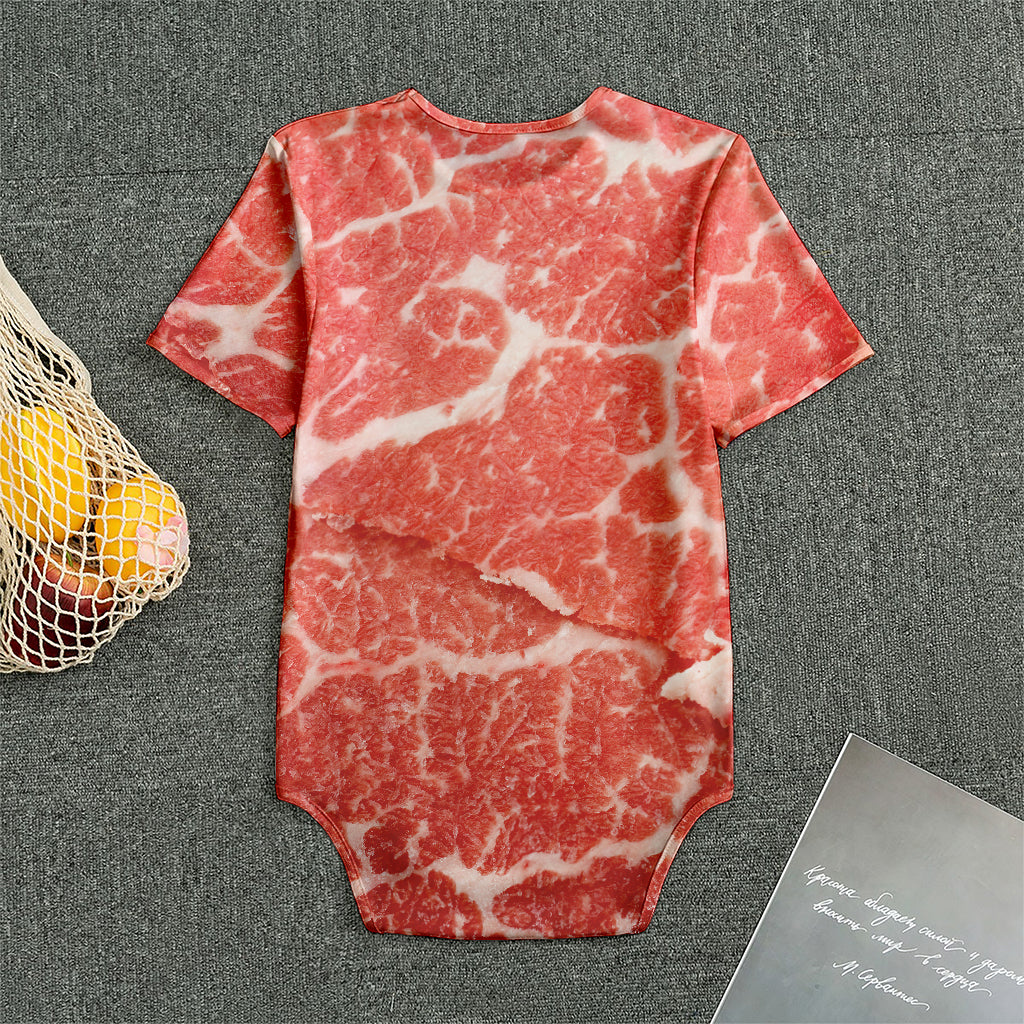 Meat Print Men's Bodysuit