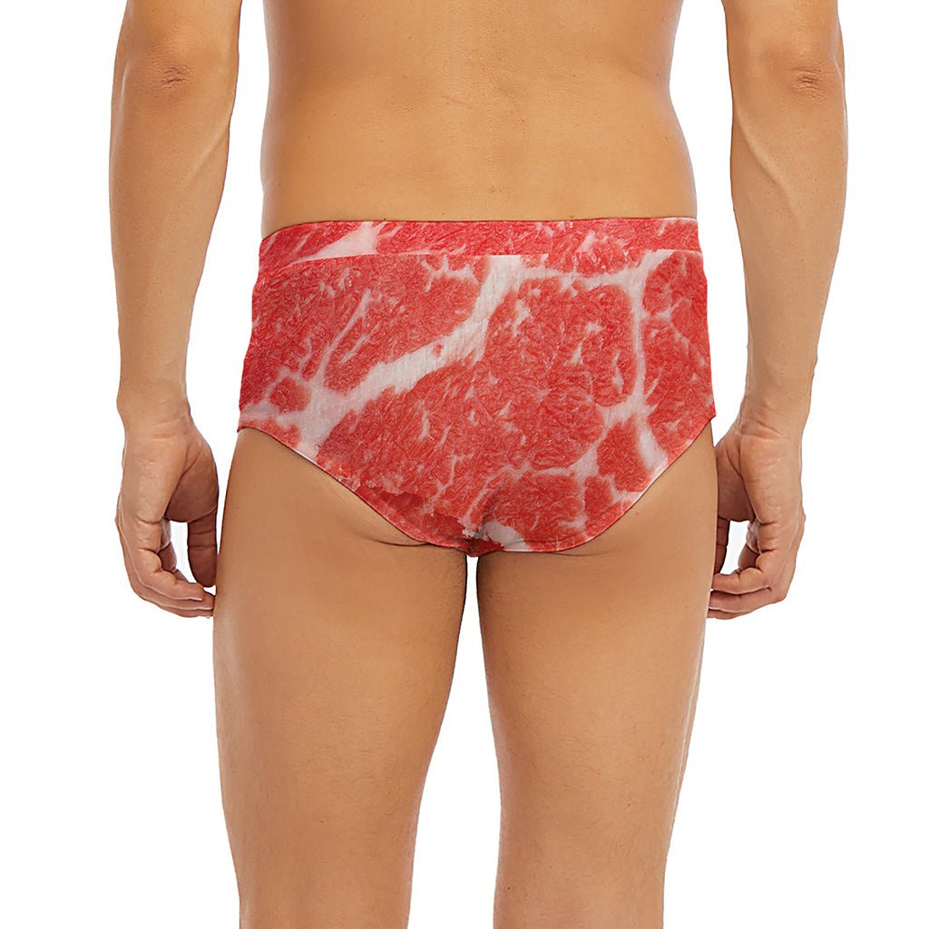 Meat Print Men's Briefs