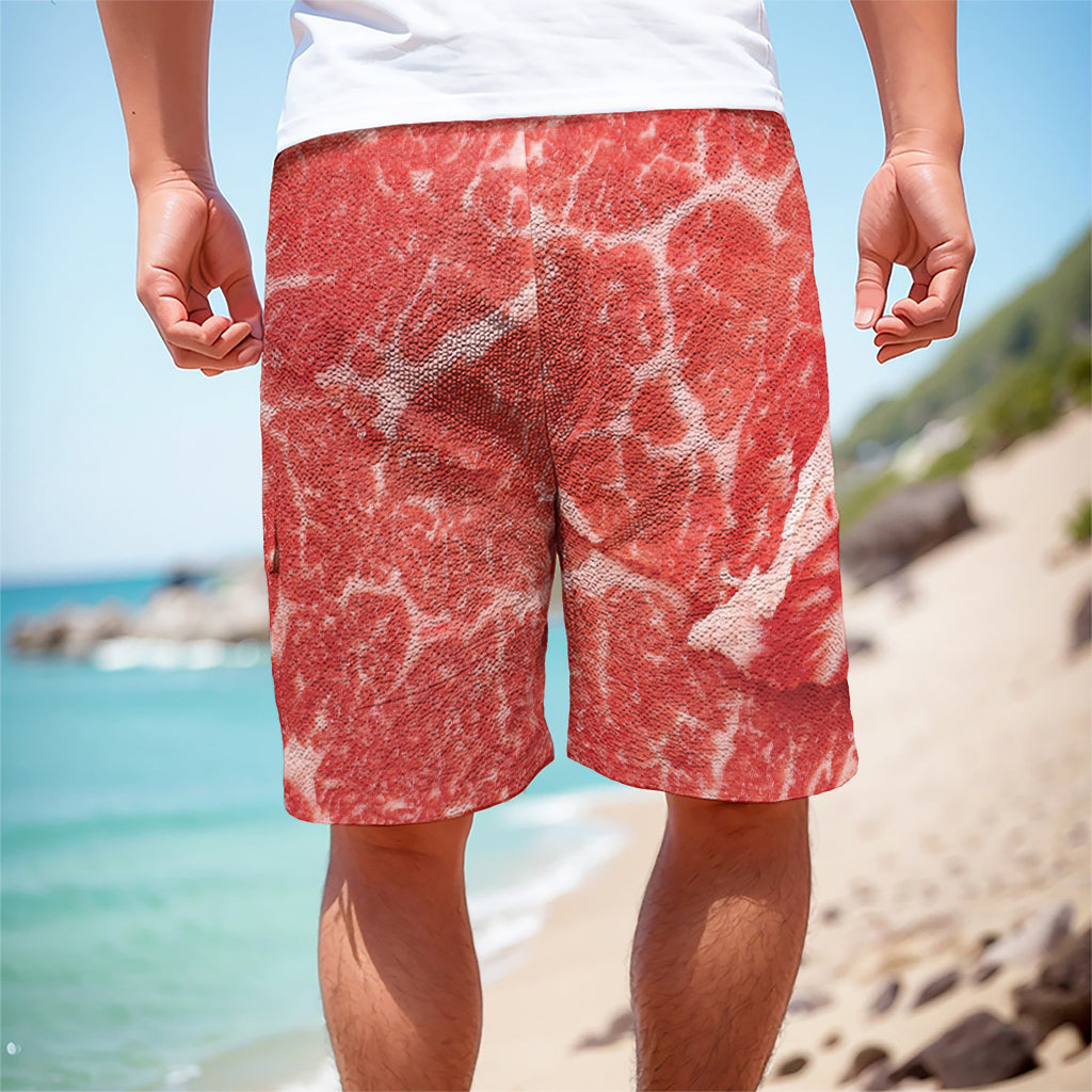 Meat Print Men's Cargo Shorts