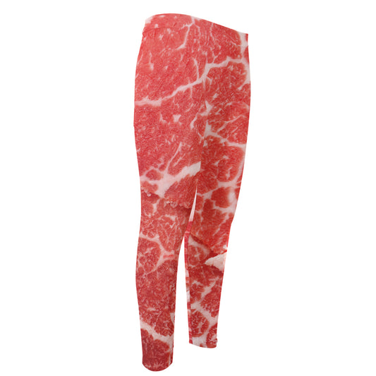 Meat Print Men's Compression Pants