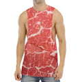 Meat Print Men's Muscle Tank Top