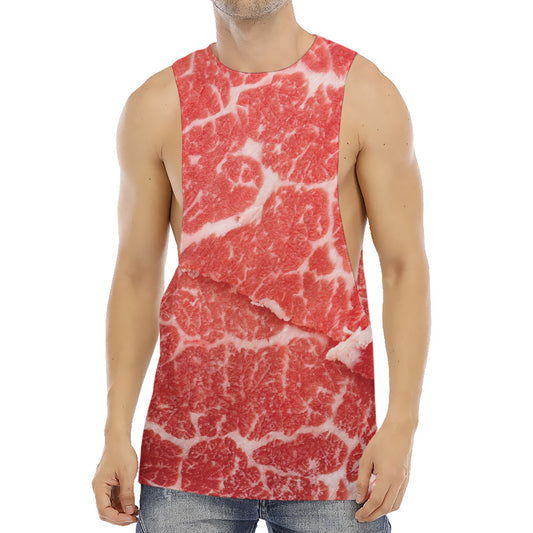 Meat Print Men's Muscle Tank Top