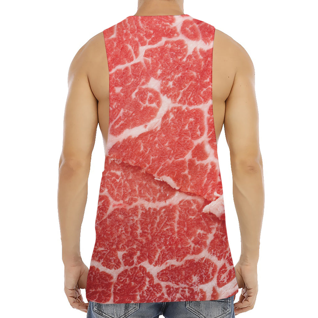 Meat Print Men's Muscle Tank Top