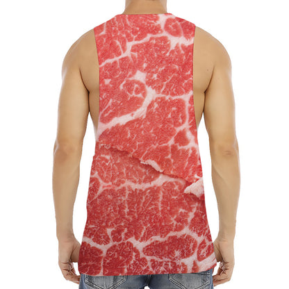 Meat Print Men's Muscle Tank Top