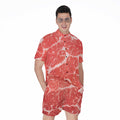 Meat Print Men's Romper