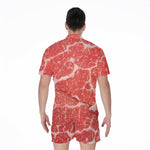 Meat Print Men's Rompers