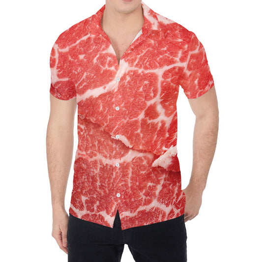 Meat Print Men's Shirt