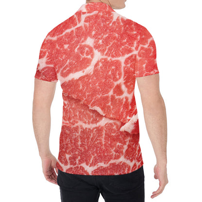 Meat Print Men's Shirt