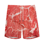 Meat Print Men's Sports Shorts