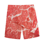 Meat Print Men's Sports Shorts