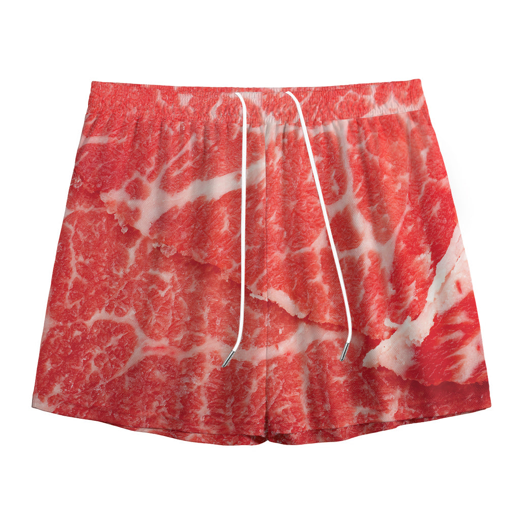 Meat Print Mesh Shorts