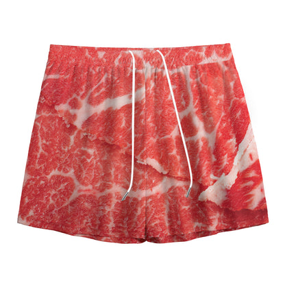 Meat Print Mesh Shorts