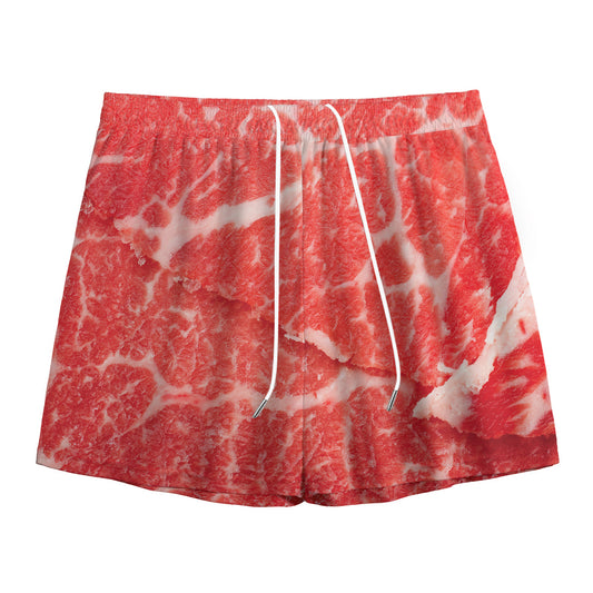 Meat Print Mesh Shorts