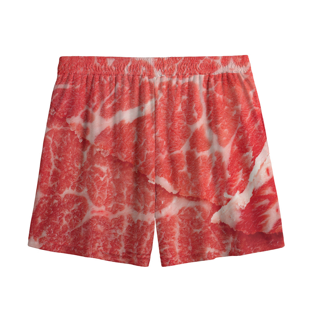 Meat Print Mesh Shorts