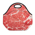 Meat Print Neoprene Lunch Bag