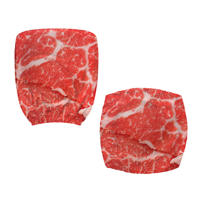 Meat Print Office Chair Cover