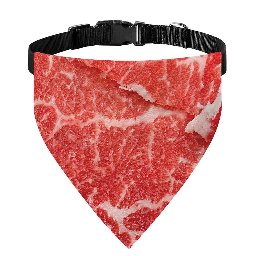 Meat Print Over The Collar Dog Bandana