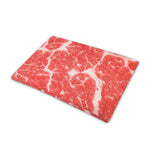 Meat Print Pet Cooling Mat Cover