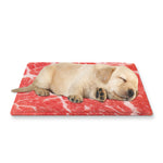 Meat Print Pet Cooling Mat Cover