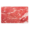 Meat Print Polyester Doormat