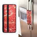 Meat Print Refrigerator Handle Covers