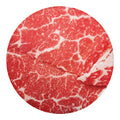 Meat Print Round Blanket